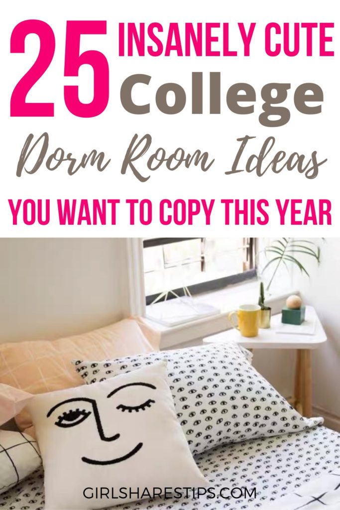 college dorm room ideas freshman year