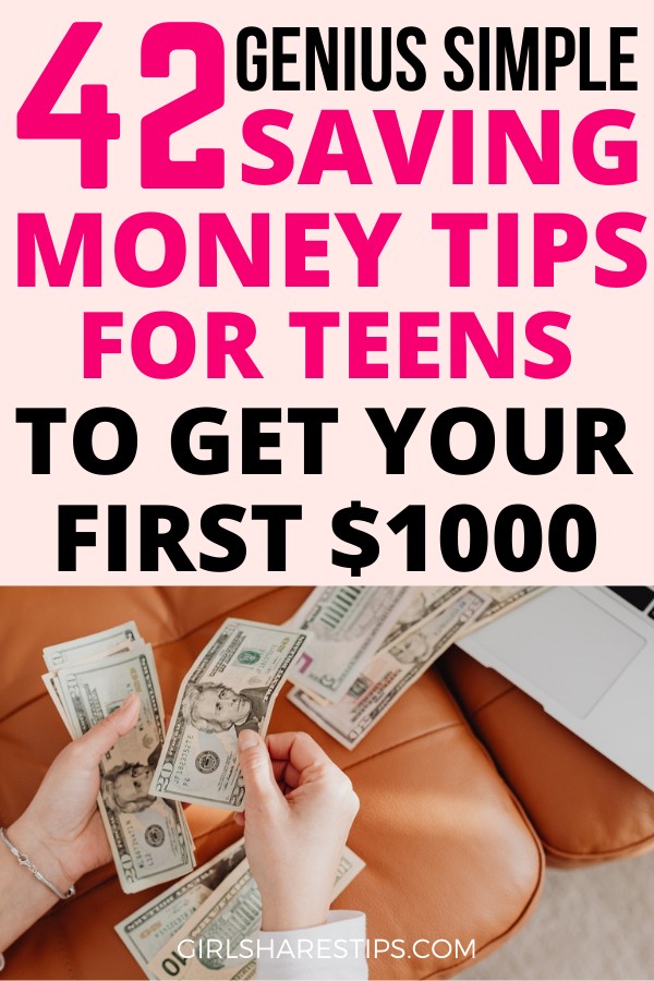 saving money tips for teens