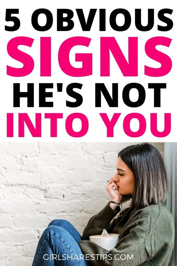 Signs He's NOT Into You