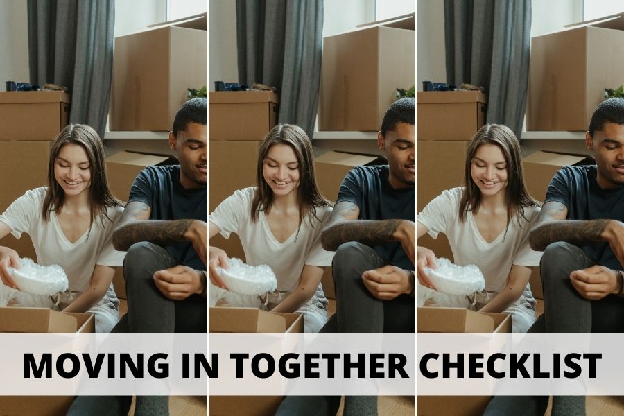moving in together checklist