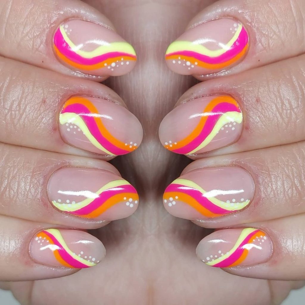 bright summer nails 5