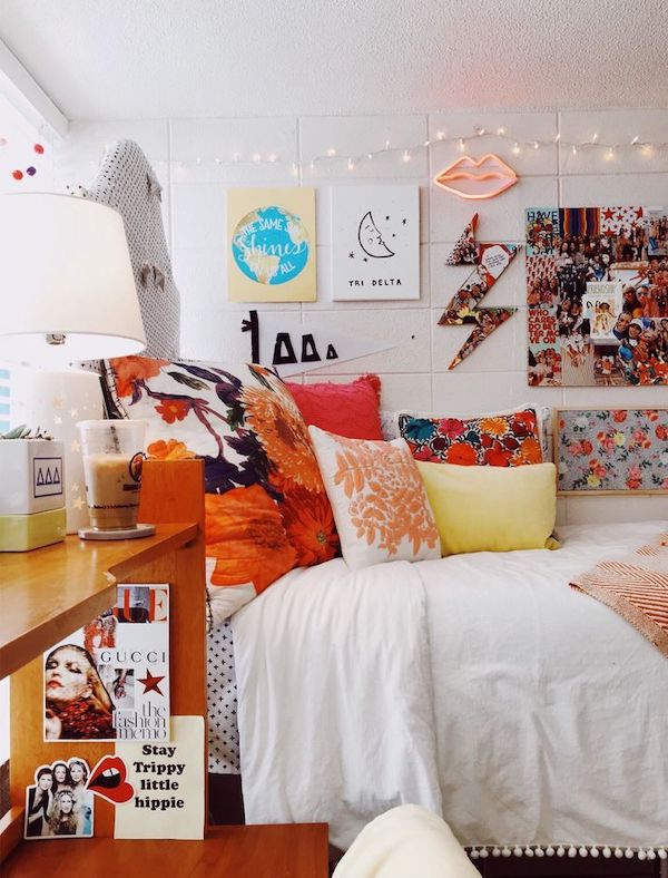 college dorm room ideas cozy