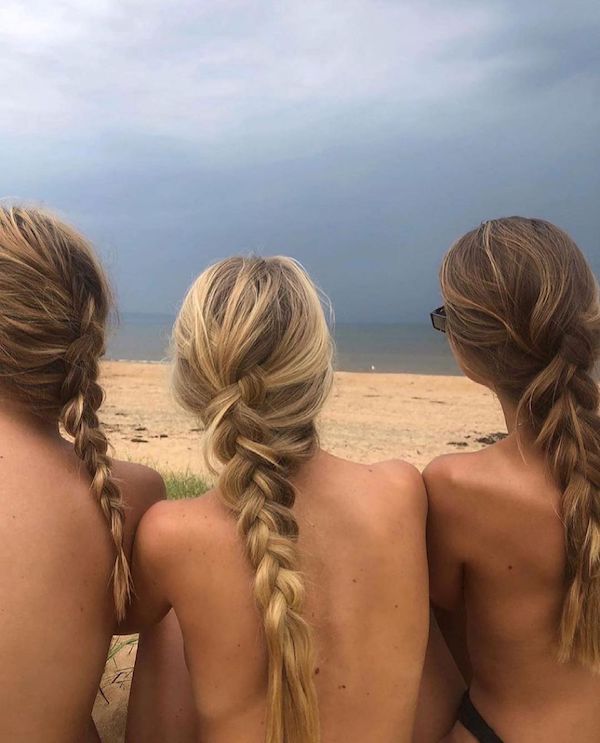 beach cute summer hairstyles braids